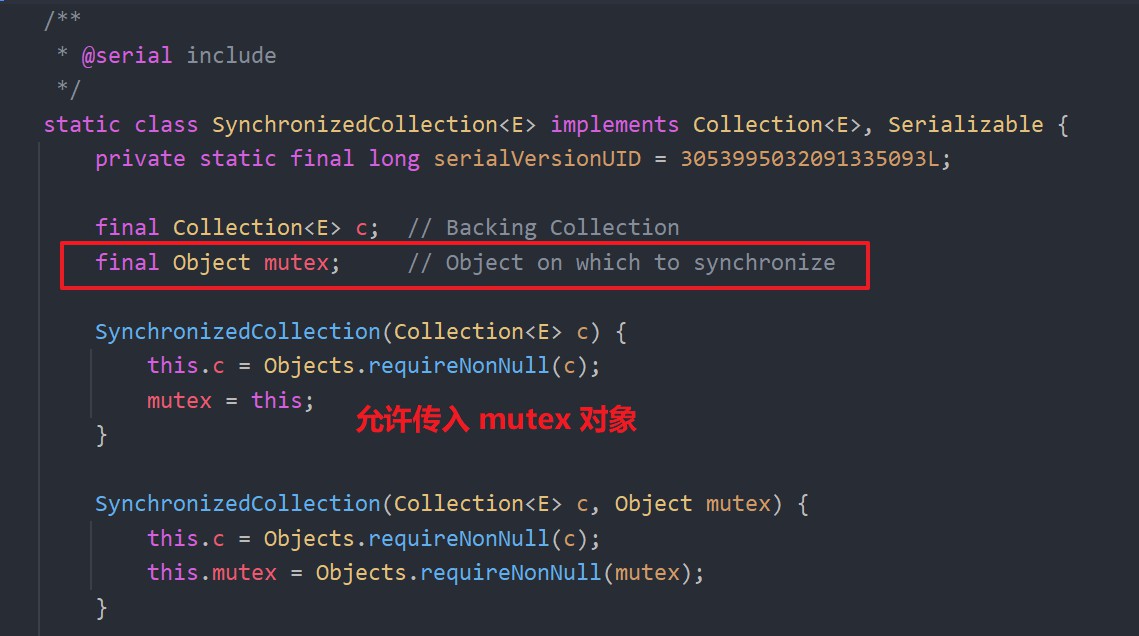 SynchronizedCollection